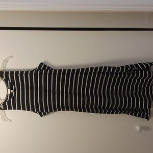 A new day women's M black and white dress